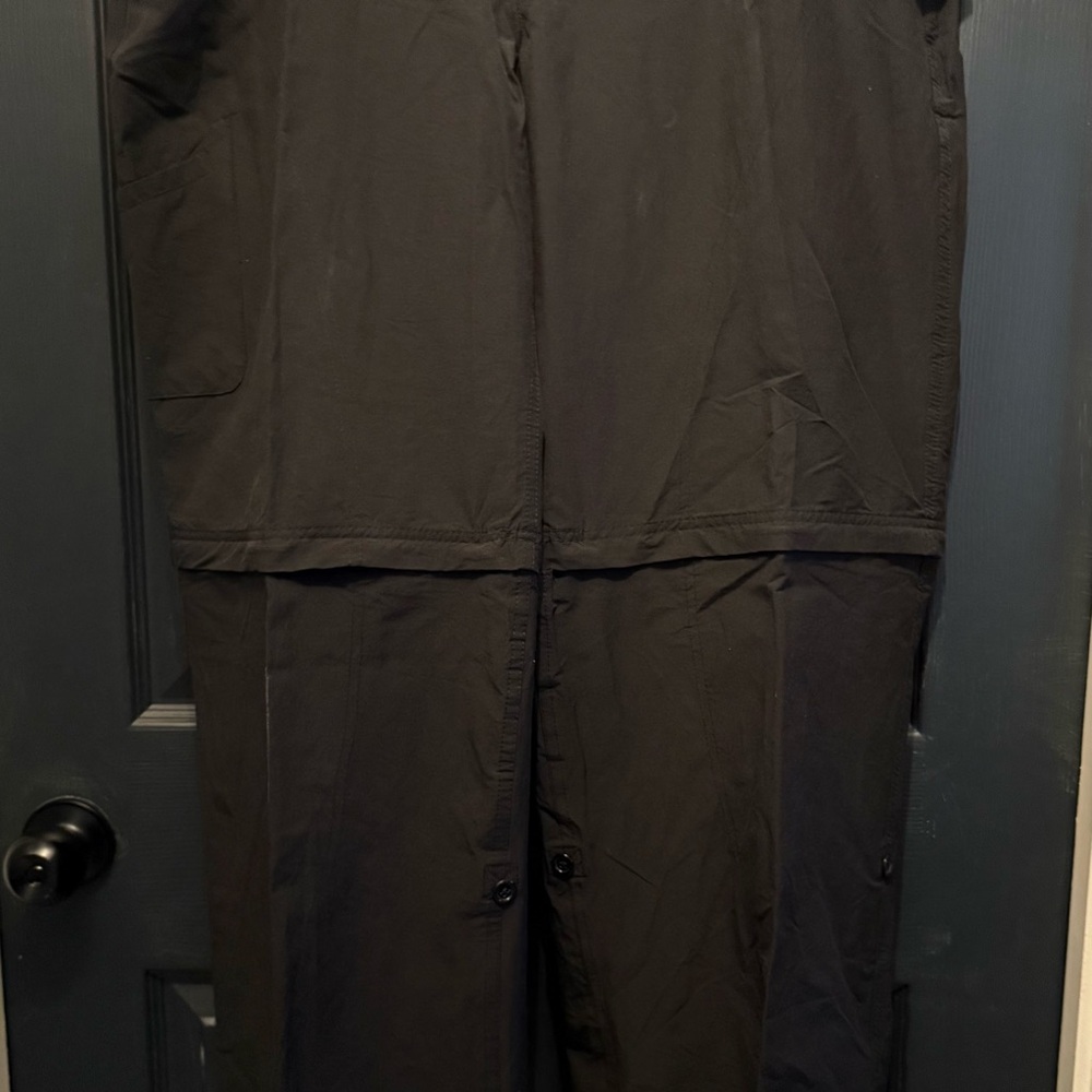 Unisex Danskin Black Cargo Outdoor Research Black Hiking Pants Convertible!